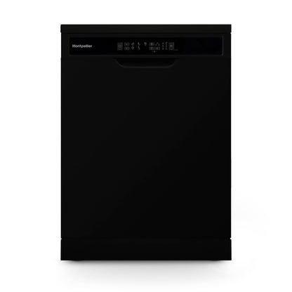 Montpellier MDWD1354K 60cm 60cm Freestanding Dishwasher in Black