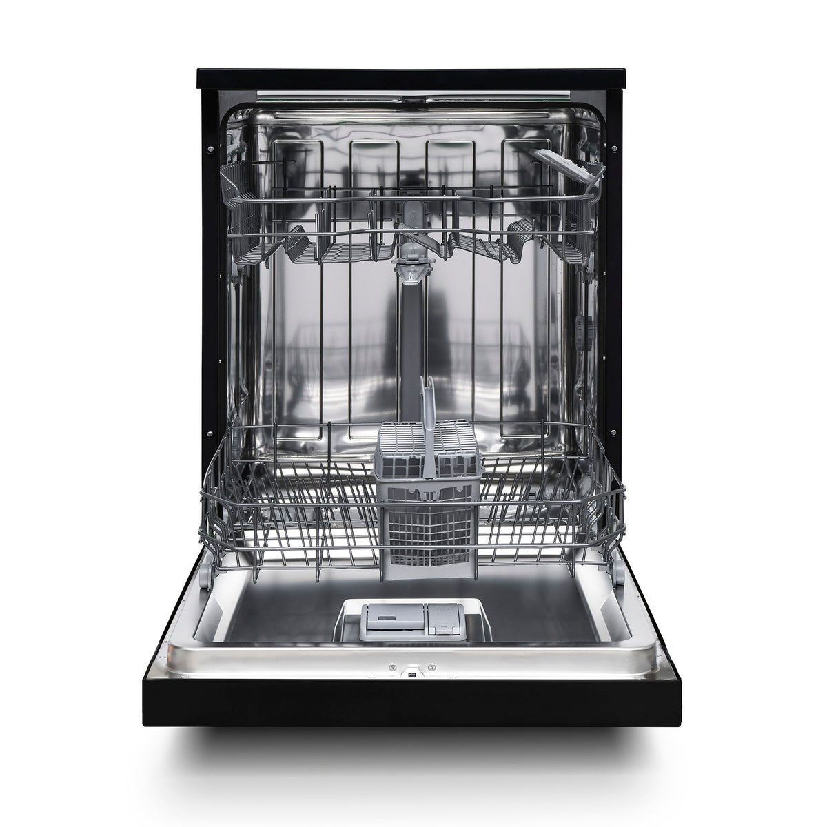 Montpellier MDWD1354K 60cm 60cm Freestanding Dishwasher in Black