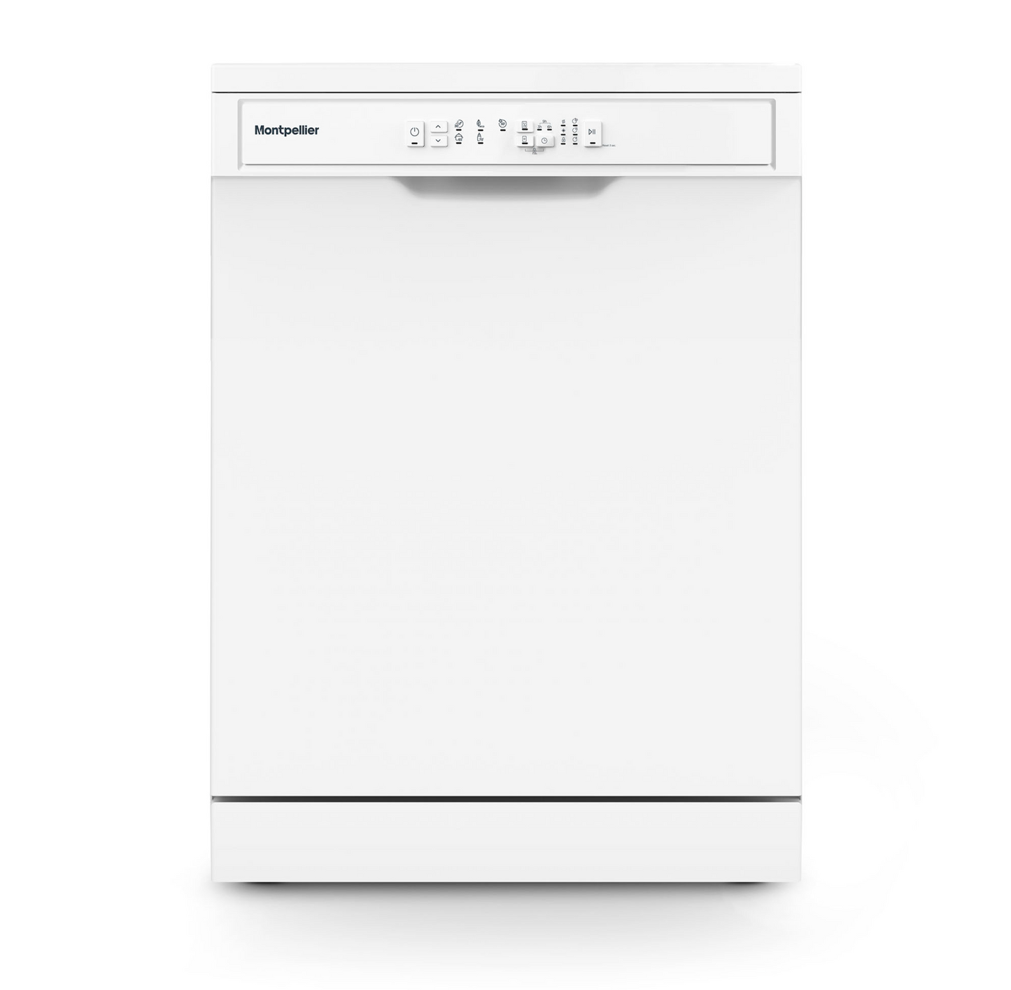 Montpellier MDWD1354W 60cm Freestanding Dishwasher in White