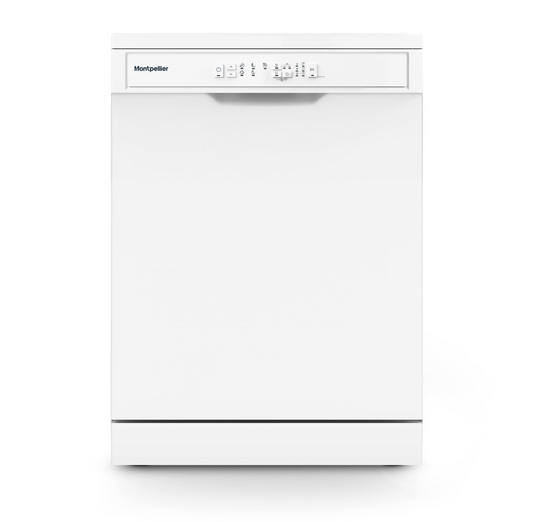 Montpellier MDWD1354W 60cm Freestanding Dishwasher in White
