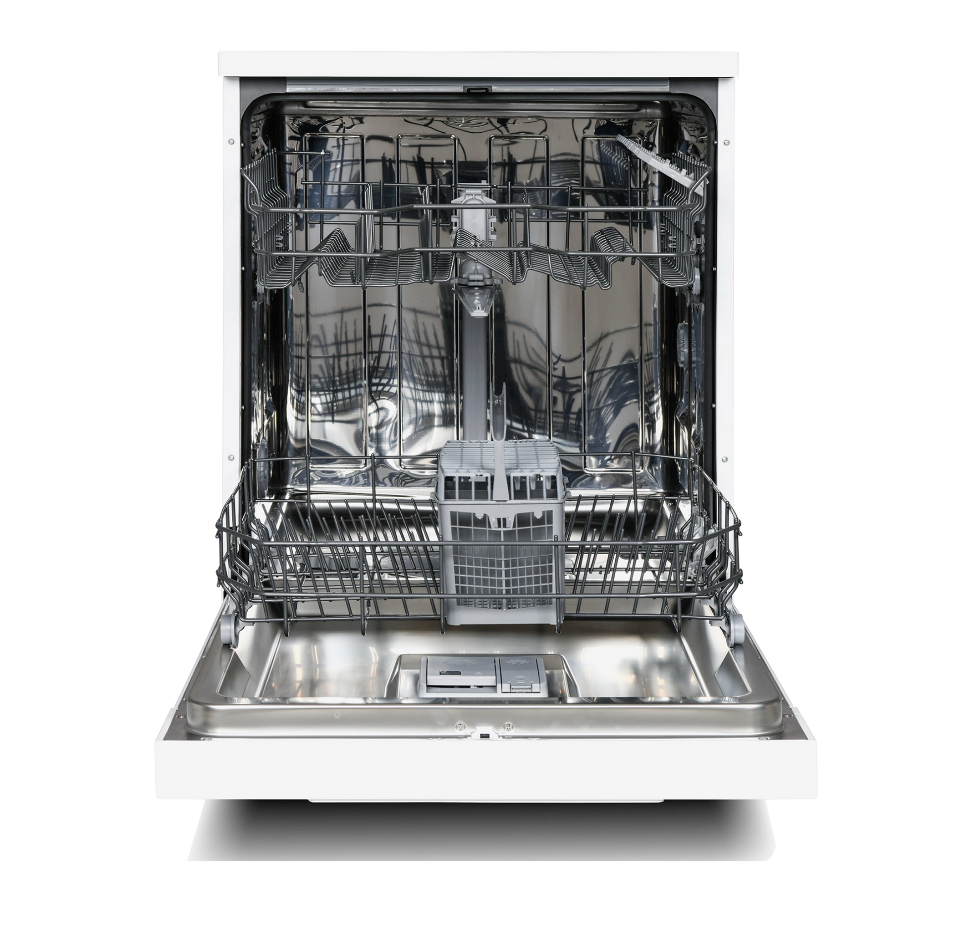 Montpellier MDWD1354W 60cm Freestanding Dishwasher in White