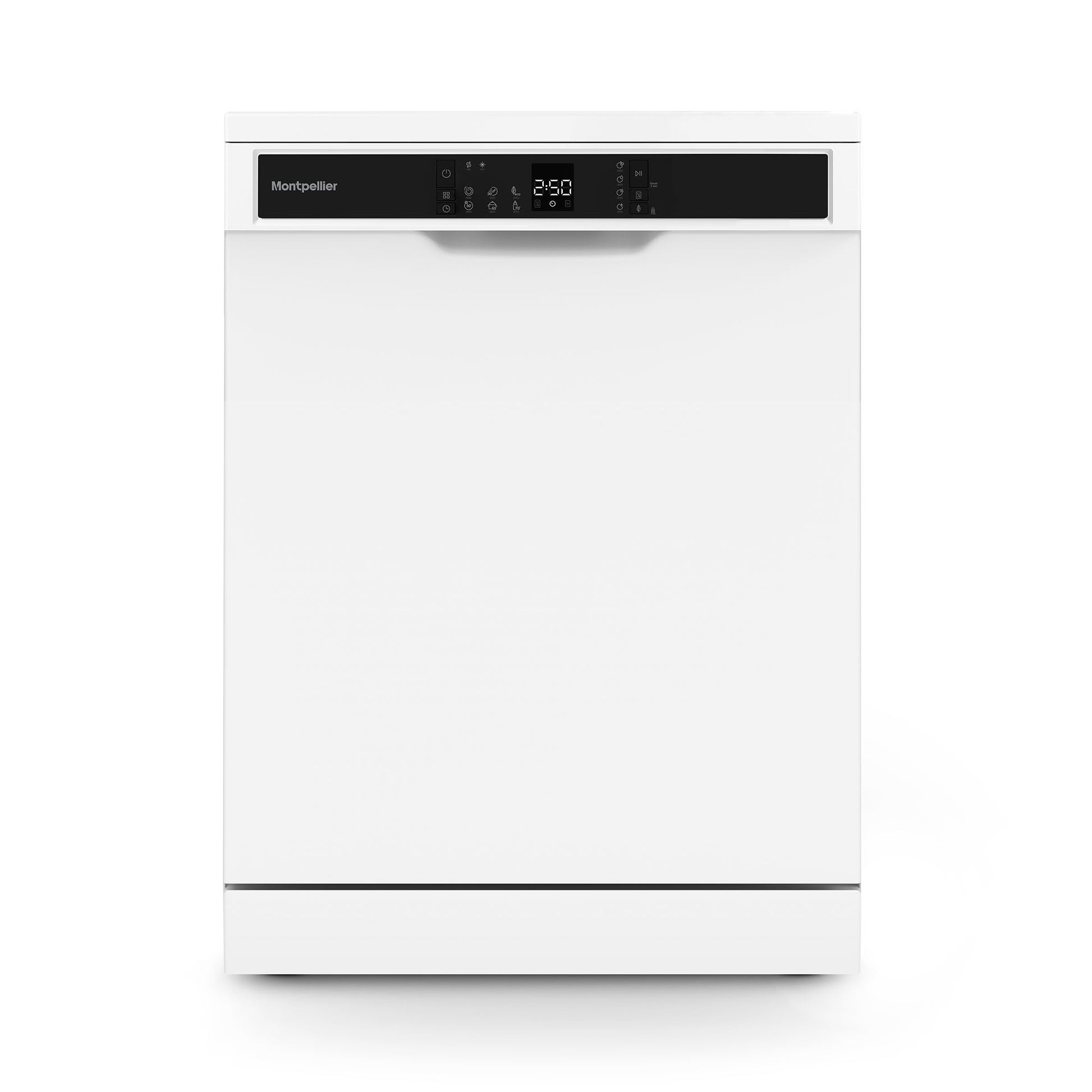 Montpellier MDWD1464W 60cm Freestanding Dishwasher in White
