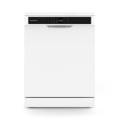 Montpellier MDWD1464W 60cm Freestanding Dishwasher in White