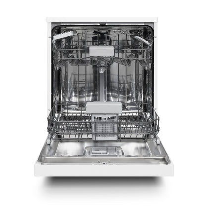 Montpellier MDWD1464W 60cm Freestanding Dishwasher in White