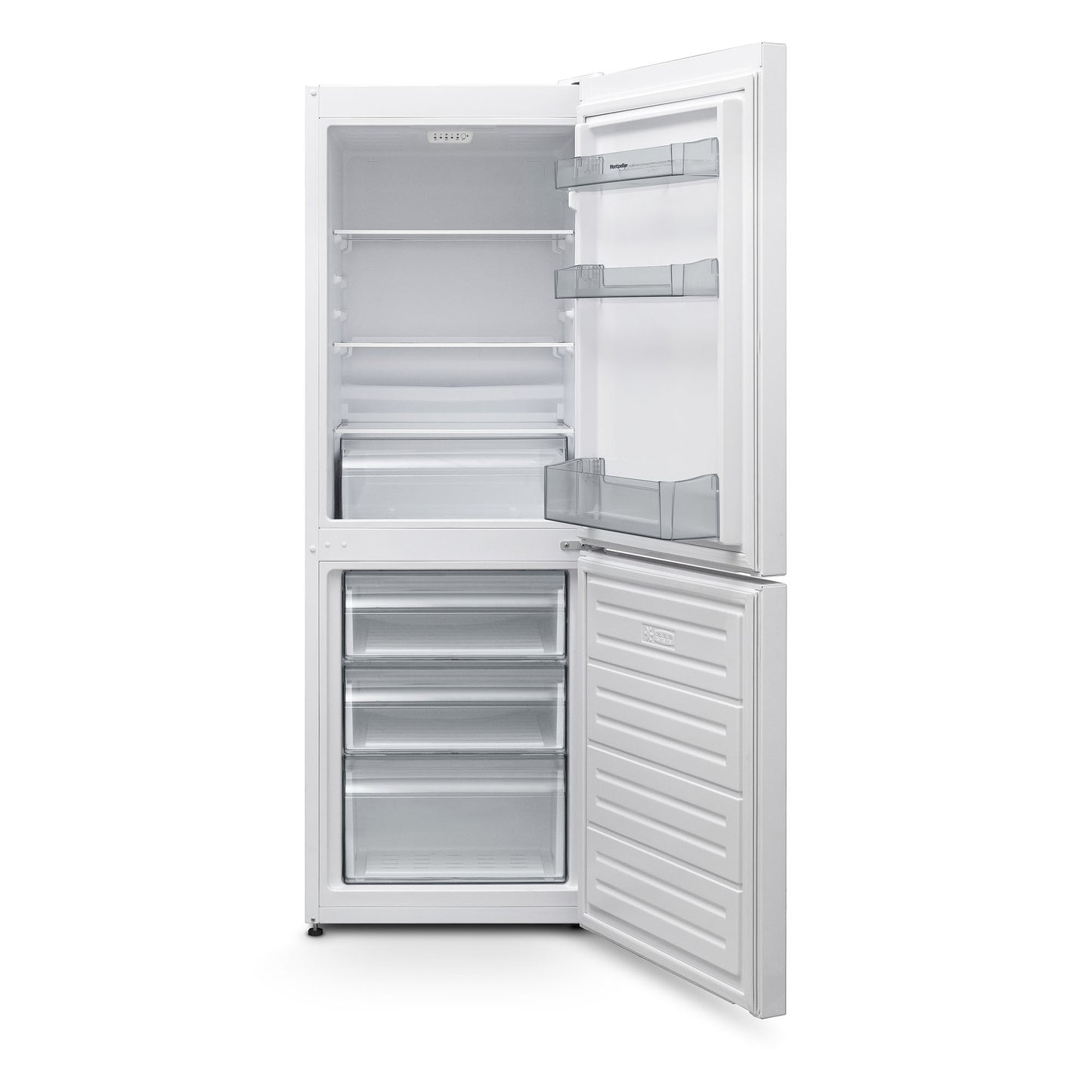 Montpellier MFF155EW Frost Free Fridge Freezer in White