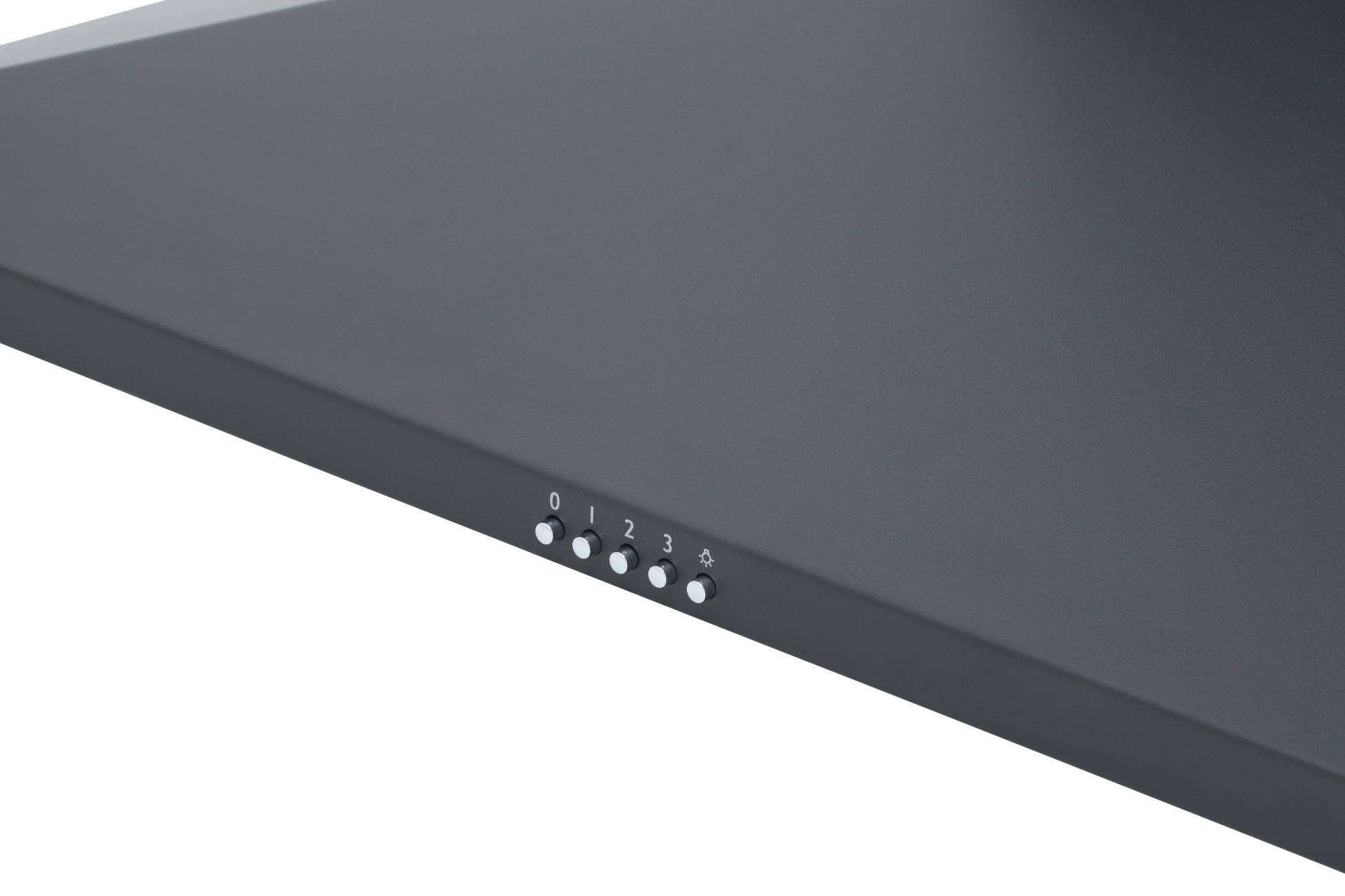 Montpellier MH1000BK 100cm Black Chimney Hood
