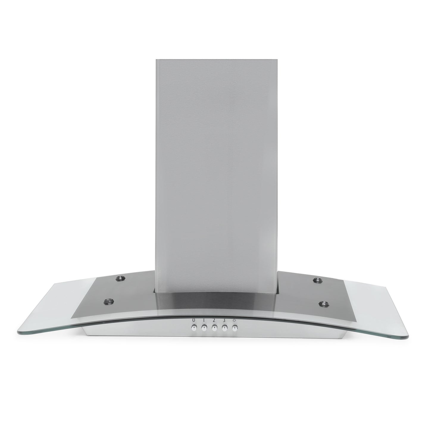 Montpellier MHG600X 60cm Curved Glass Cooker Hood in S/S A Energy