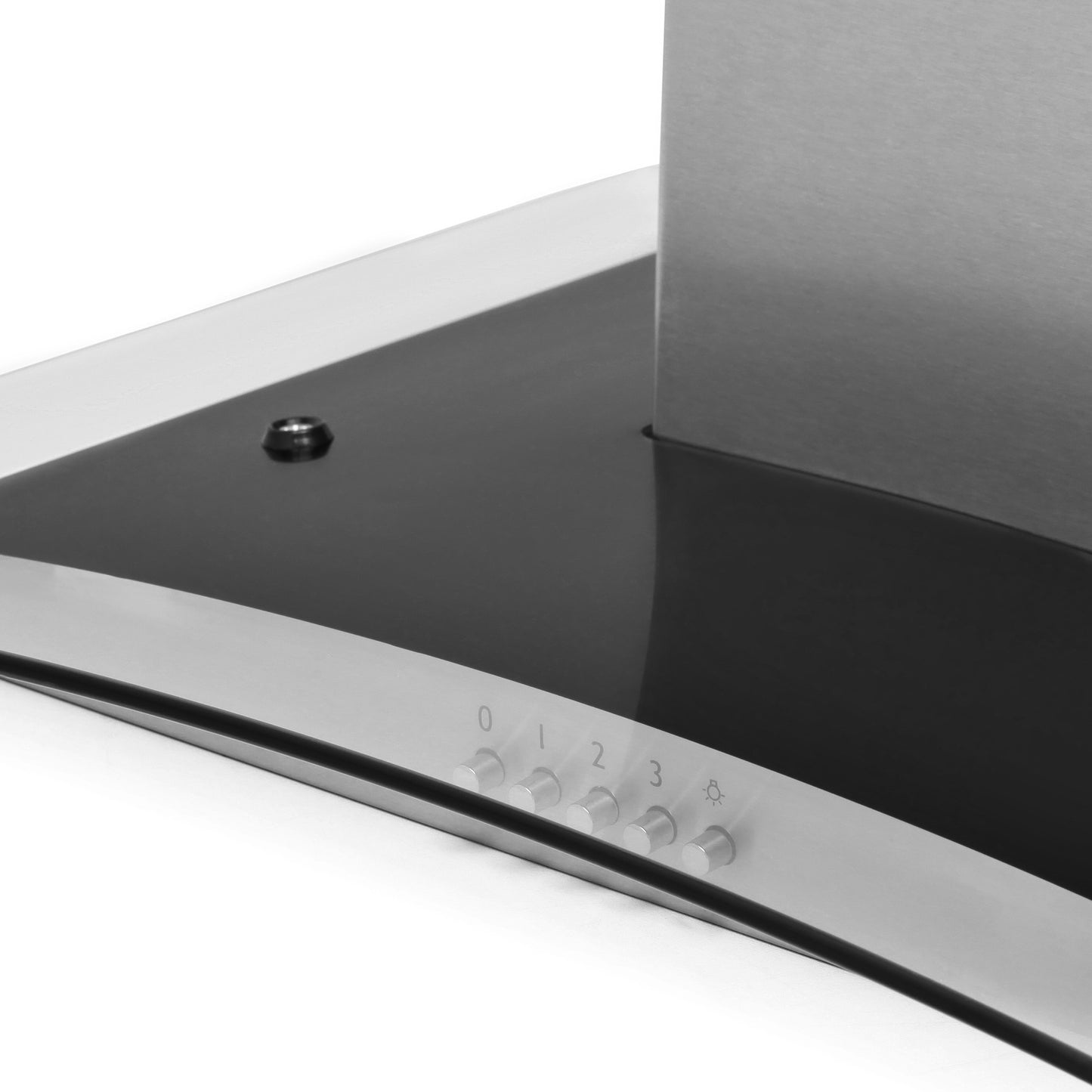 Montpellier MHG600X 60cm Curved Glass Cooker Hood in S/S A Energy