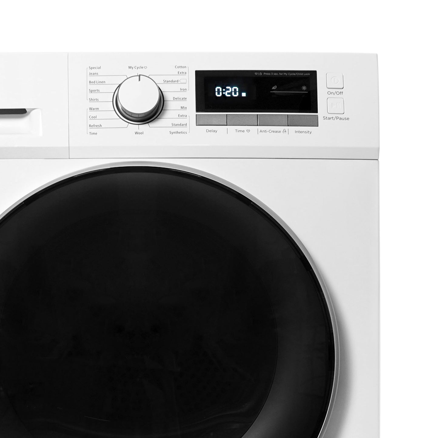 Montpellier MHP8SDW 8kg Heat Pump Sensor Dry Tumble Dryer in White