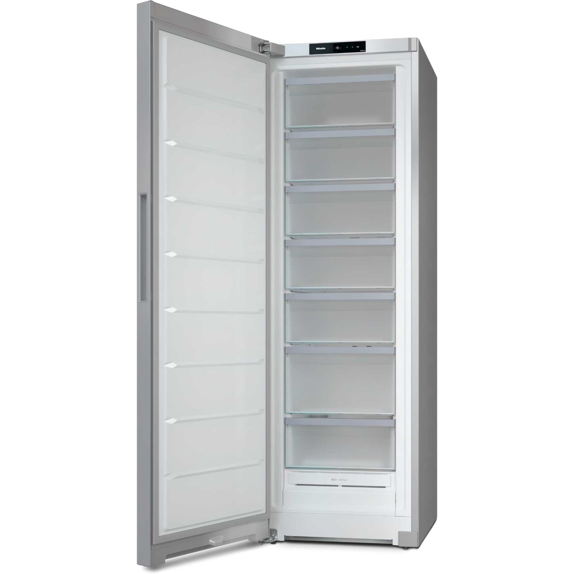 Miele Tall Freezer NoFrost - Stainless Look - FNS 4382 D EL