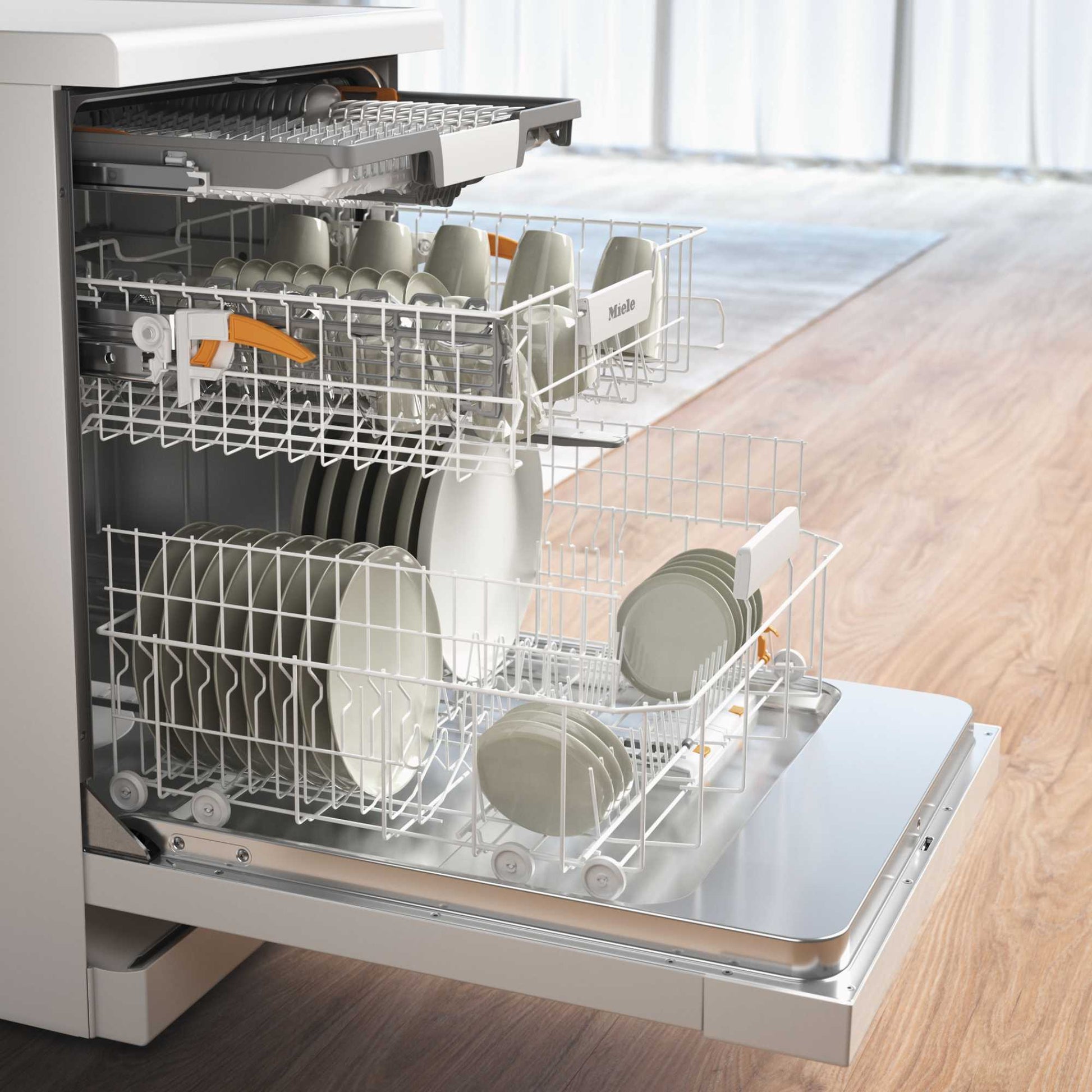 Miele Active Plus Freestanding Full-Sized Dishwasher - G 5811 SC GBBW
