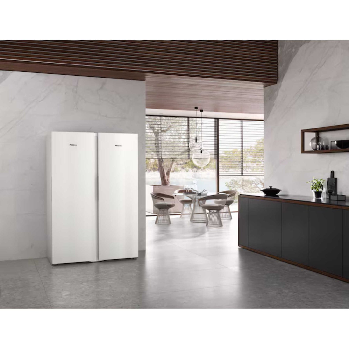 Miele Tall Larder Fridge - White - KS 4383 DD WH