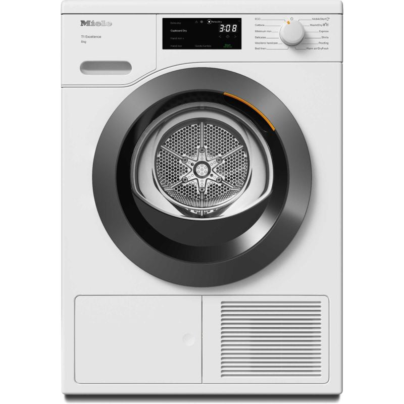 Miele 8kg Heat Pump Tumble Dryer - TEC645WP