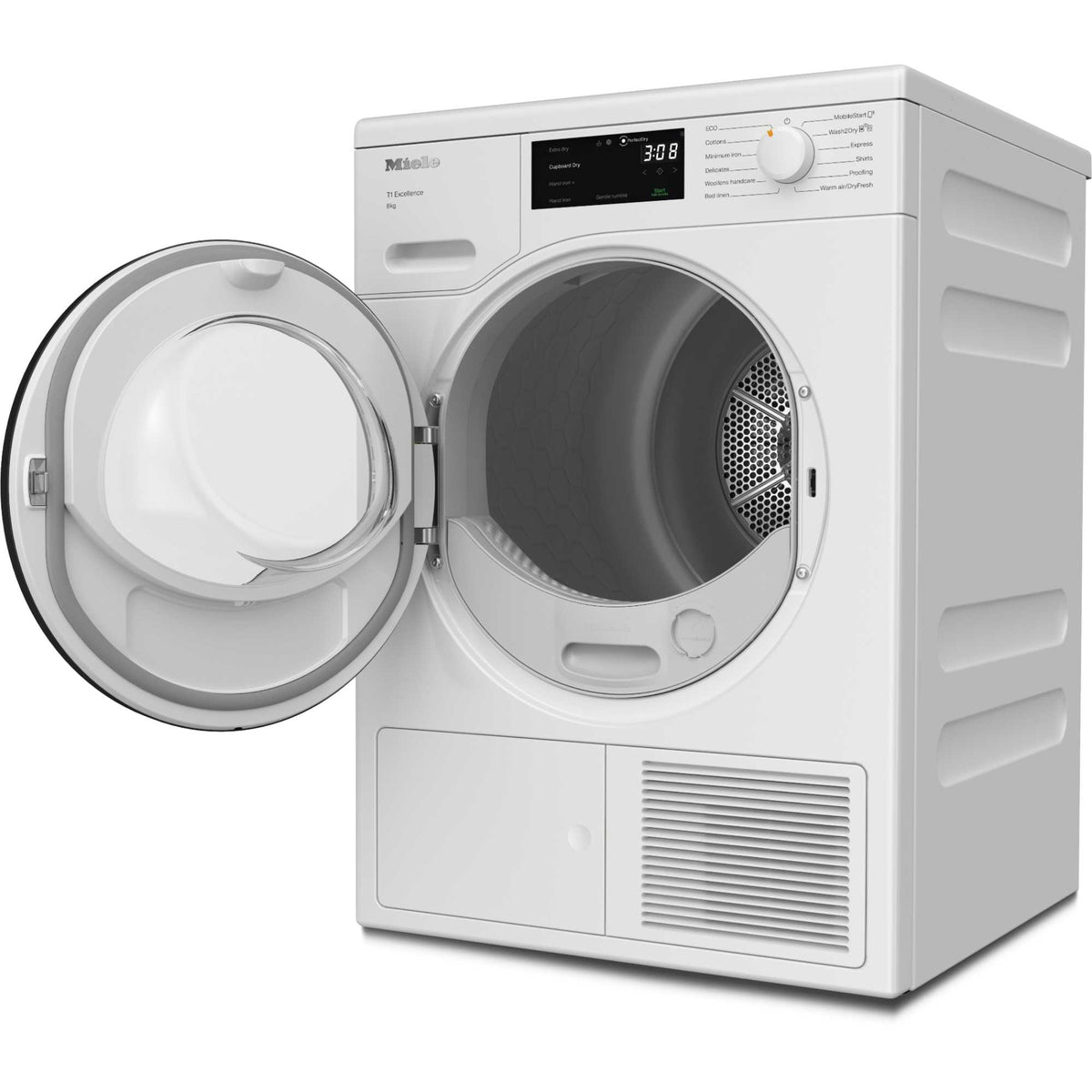 Miele 8kg Heat Pump Tumble Dryer - TEC645WP