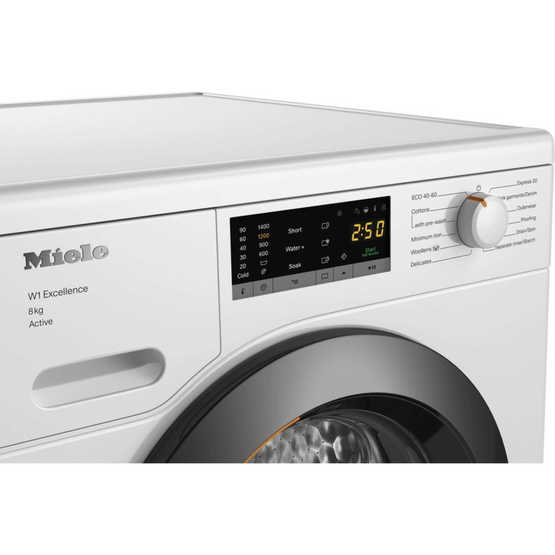 Miele WEA125 WCS 8kg 1400 Spin Washing Machine - White