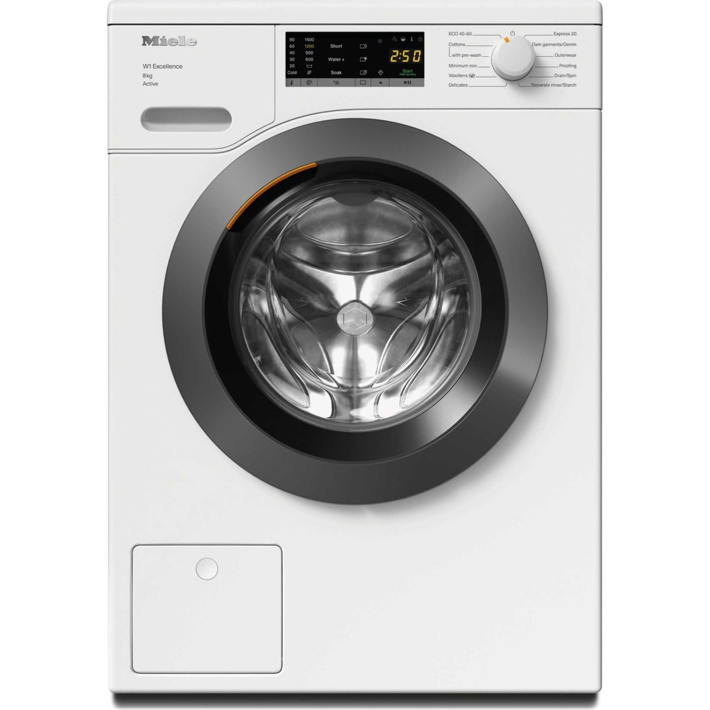 Miele WEA125 WCS 8kg 1400 Spin Washing Machine - White