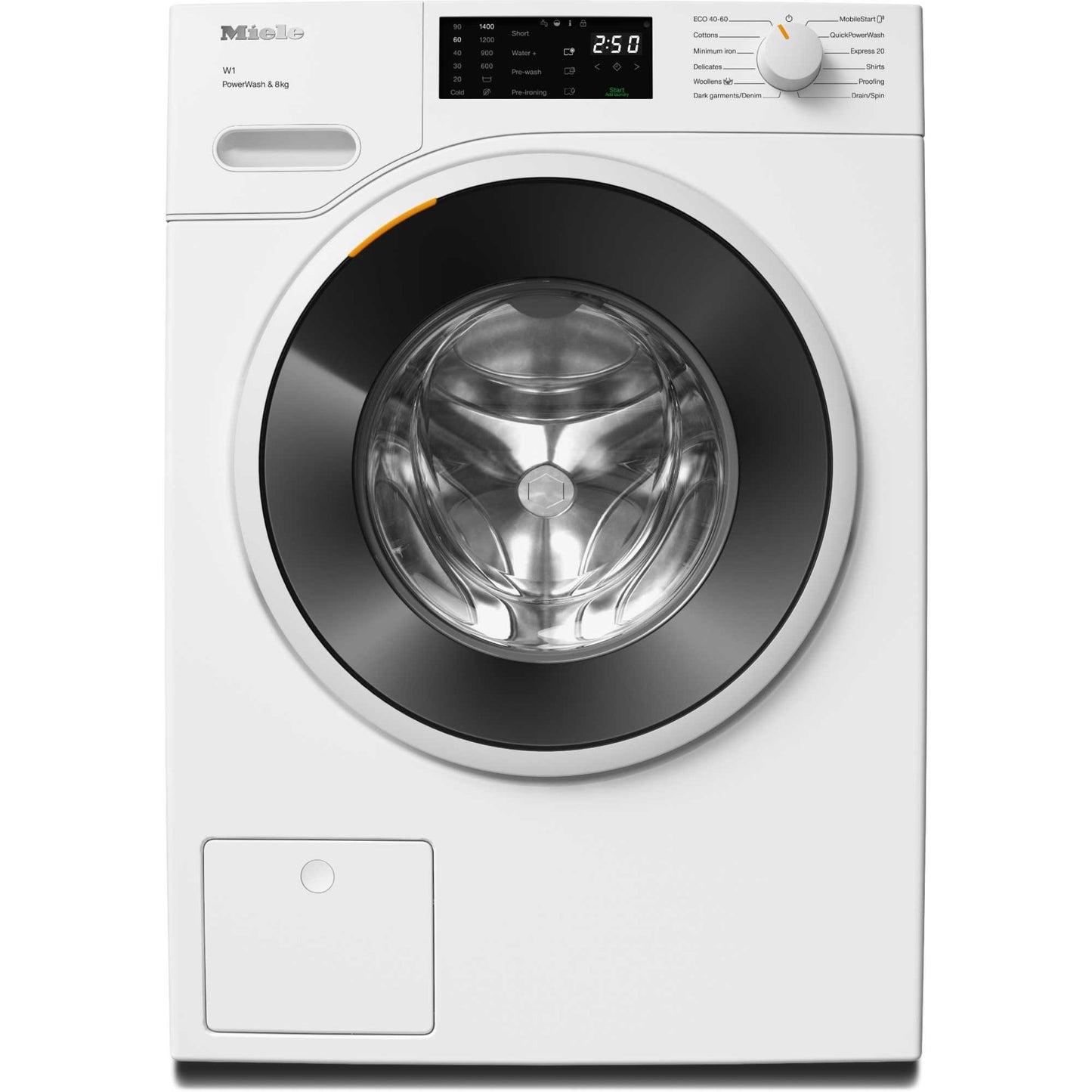Miele W1 PWash 8kg 1400rpm Washing Machine - WWB360 WCS