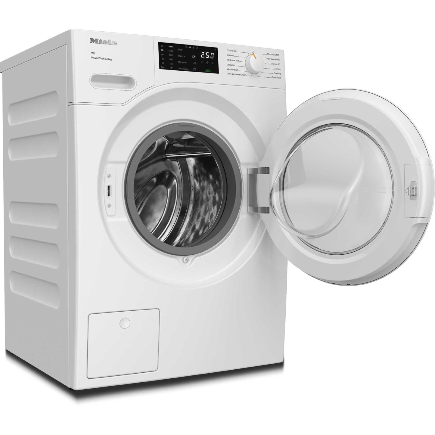 Miele W1 PWash 8kg 1400rpm Washing Machine - WWB360 WCS