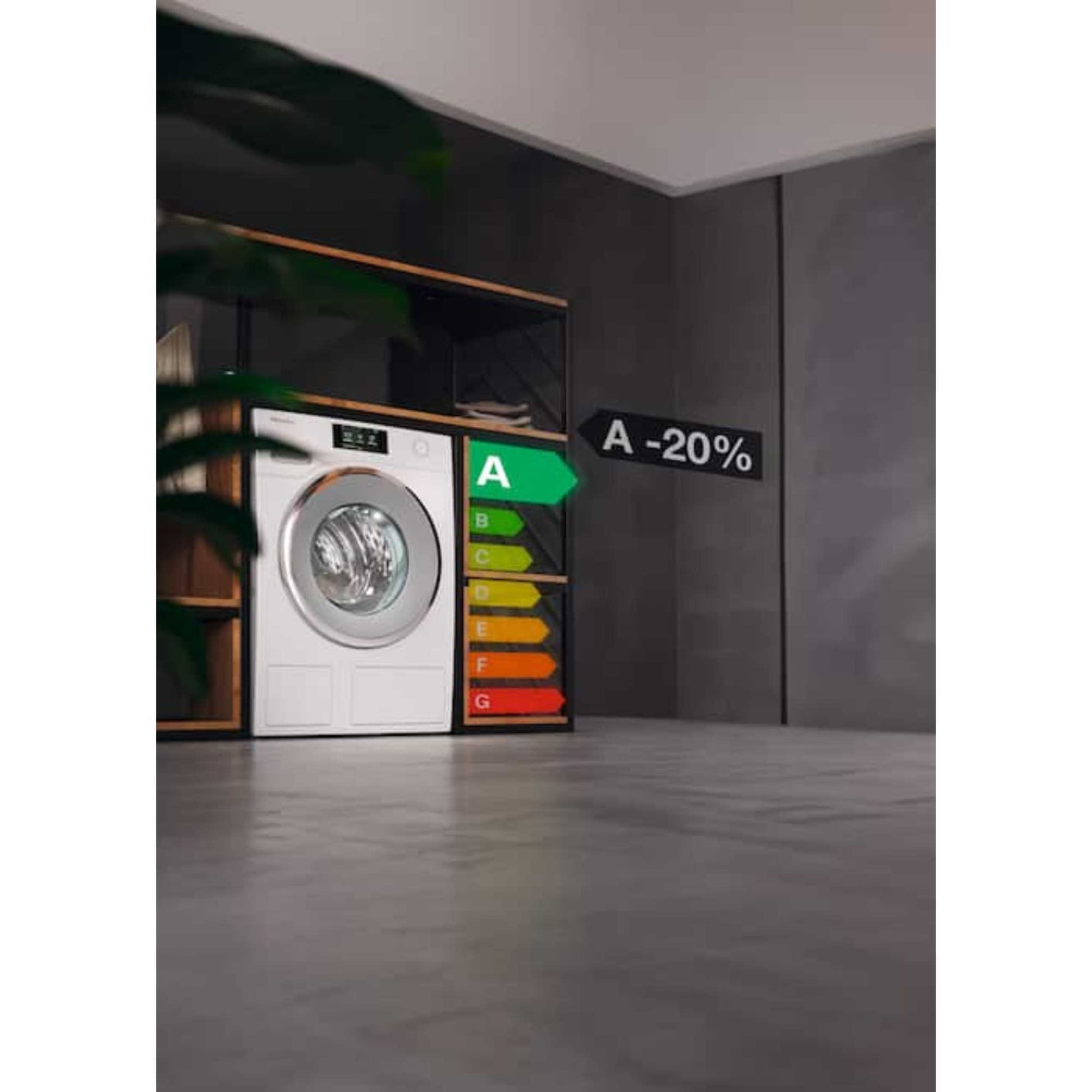 Miele W1 Pwash&Steam 9kg 1400rpm Washing Machine - WWD380 WCS