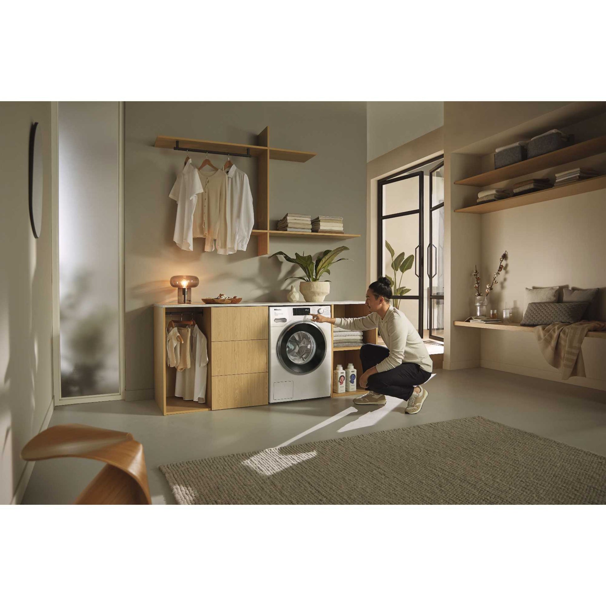 Miele W1 Pwash&Steam 8kg 1400rpm Washing Machine - WWE380 WCS