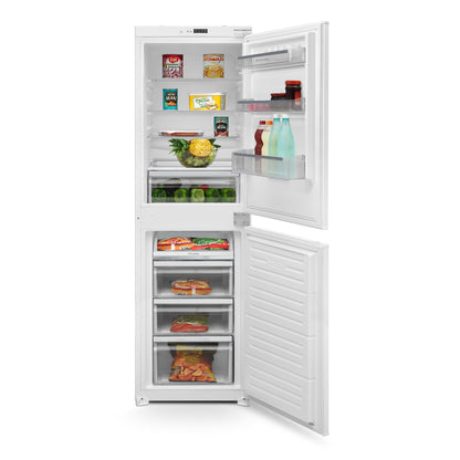 Montpellier MIFF505LF 54cm fridge freezer low frost built-in 50/50