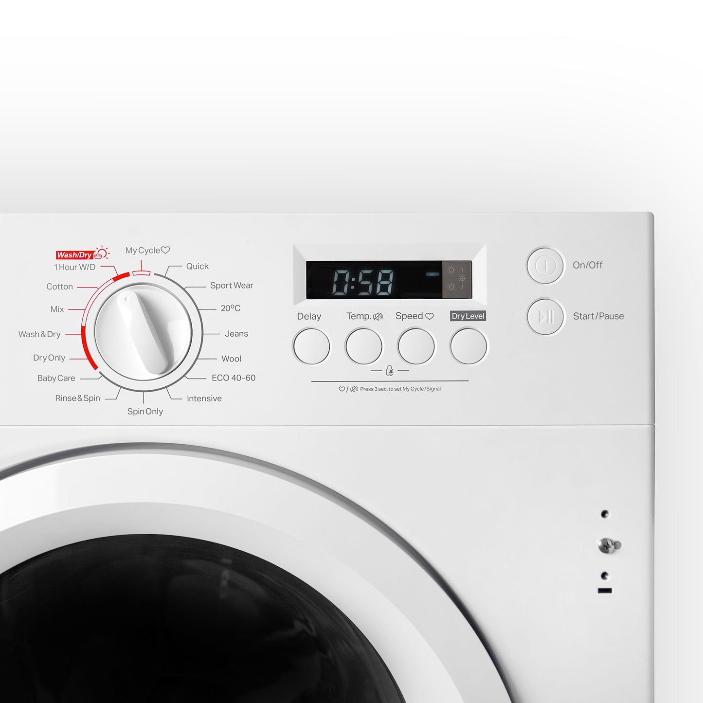 Montpellier MIWD8614 Integrated Washer Dryer