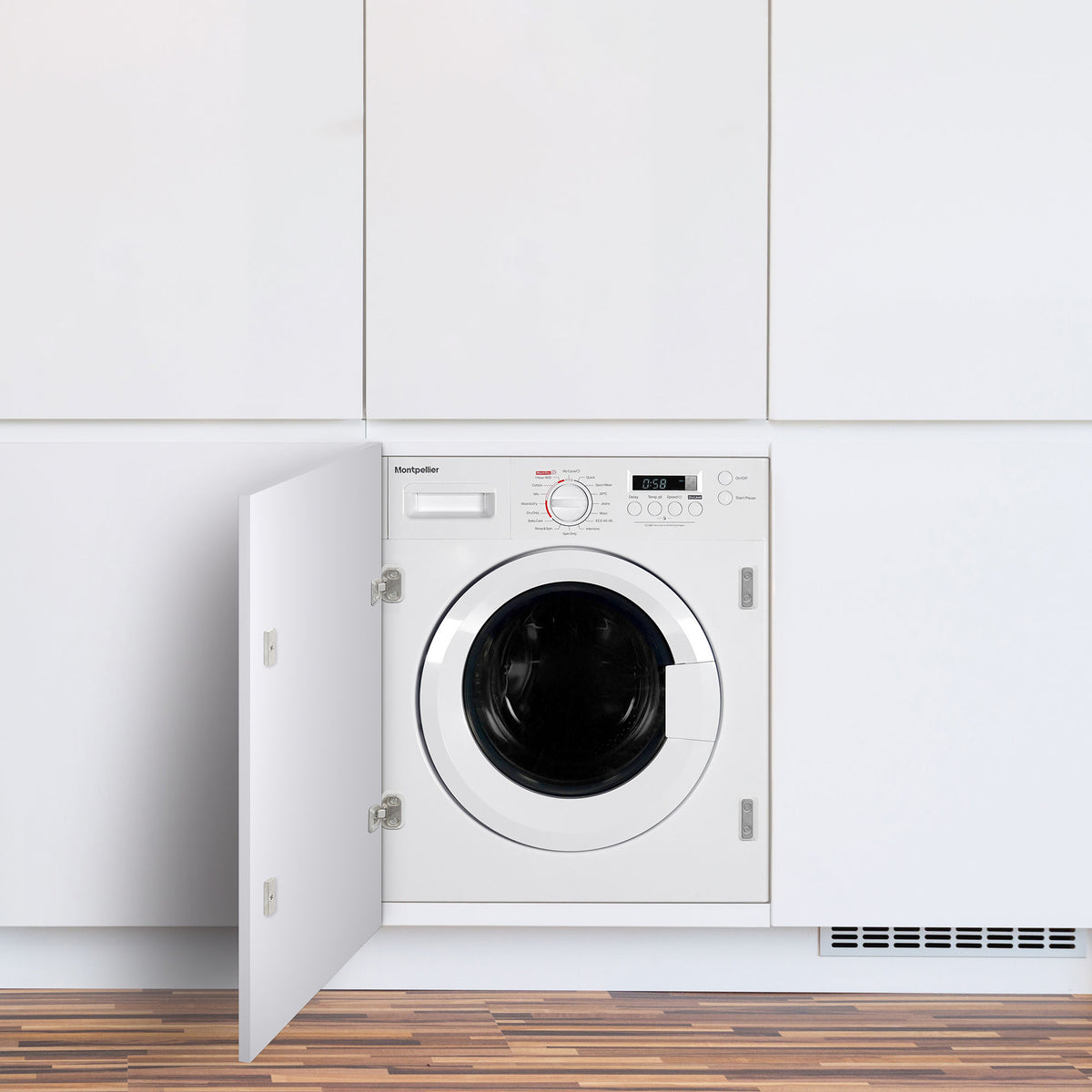 Montpellier MIWD8614 Integrated Washer Dryer