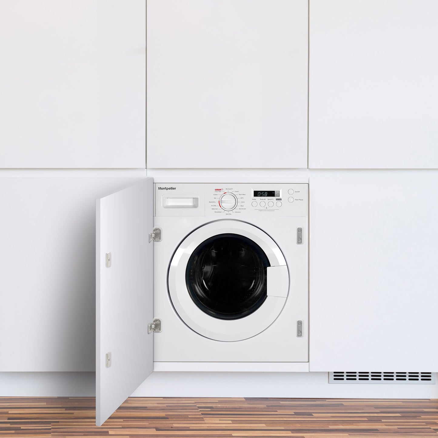 Montpellier MIWD8614 Integrated Washer Dryer