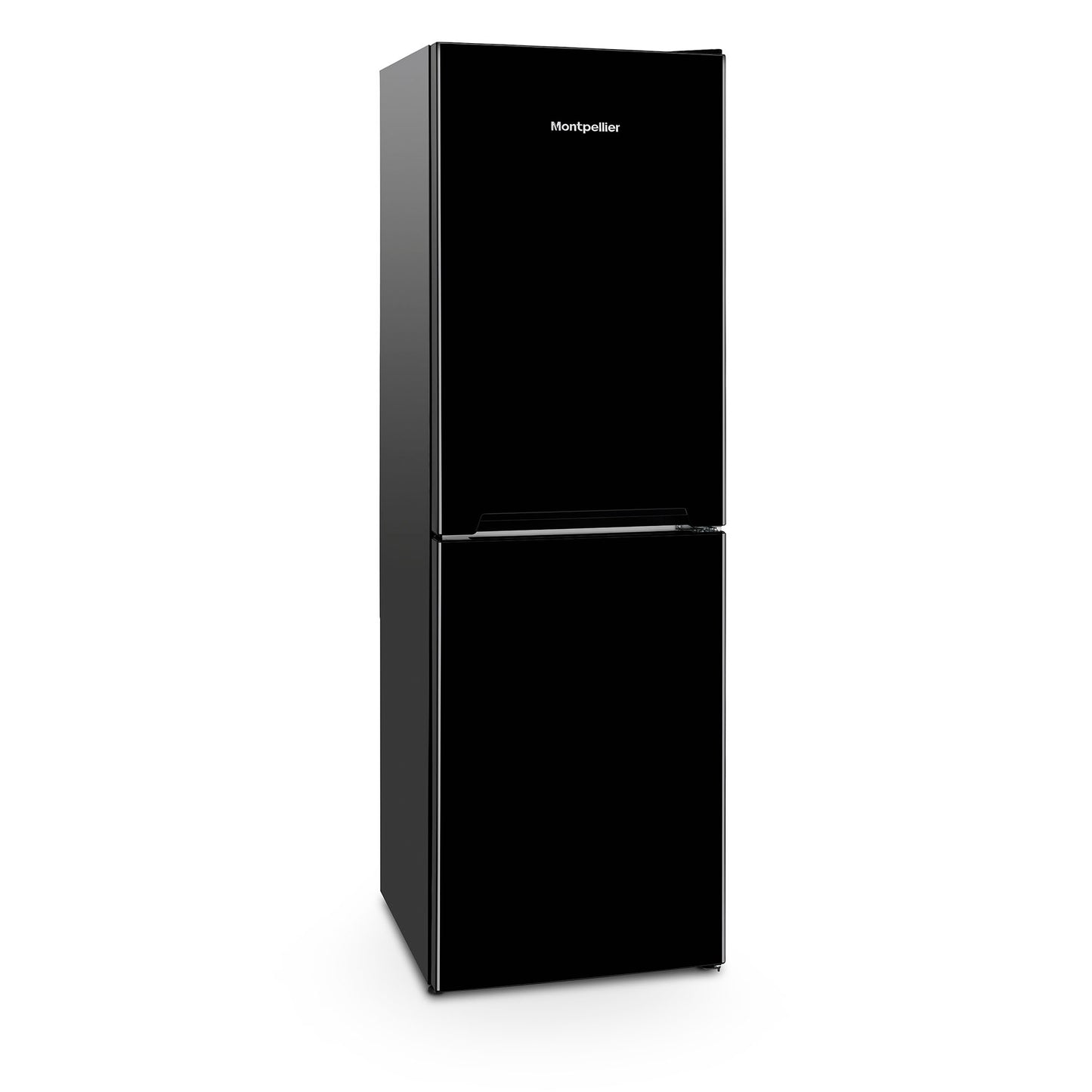 Montpellier MLF1770EK Low Frost Fridge Freezer Black E rated
