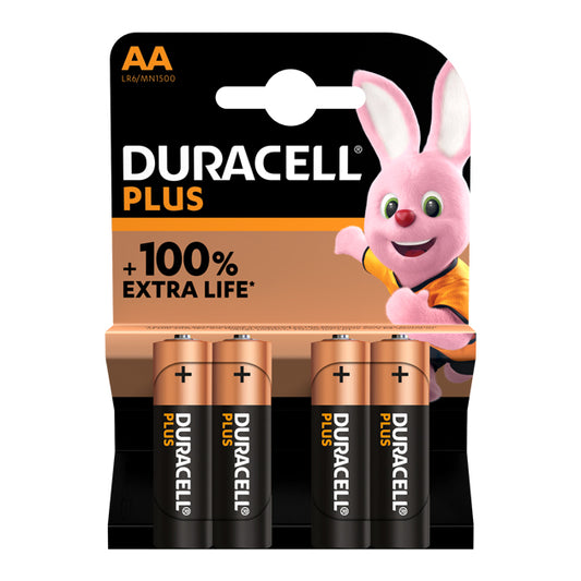 Duracell Plus Power With Power Boost Aa 4Pk