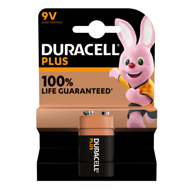 DURACELL PLUS POWER 9V 1PK