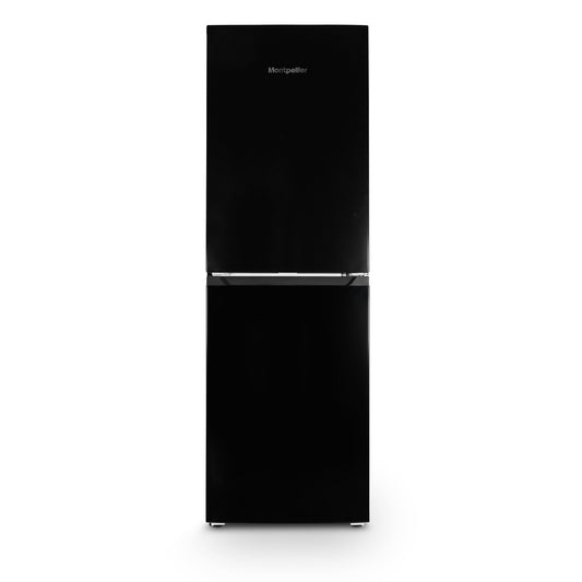Montpellier MNF167EBK 50/50 No Frost Fridge Freezer in Black
