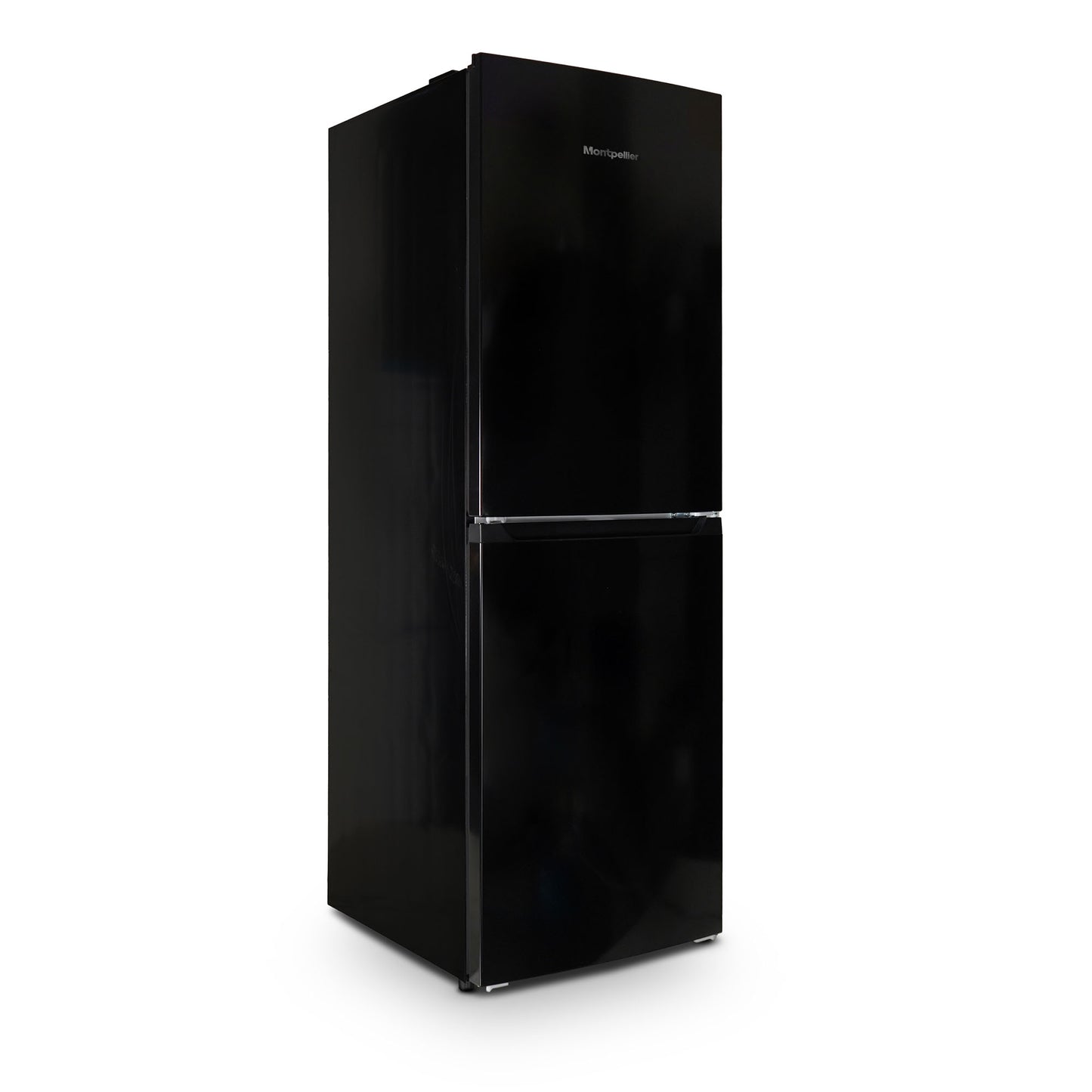 Montpellier MNF167EBK 50/50 No Frost Fridge Freezer in Black