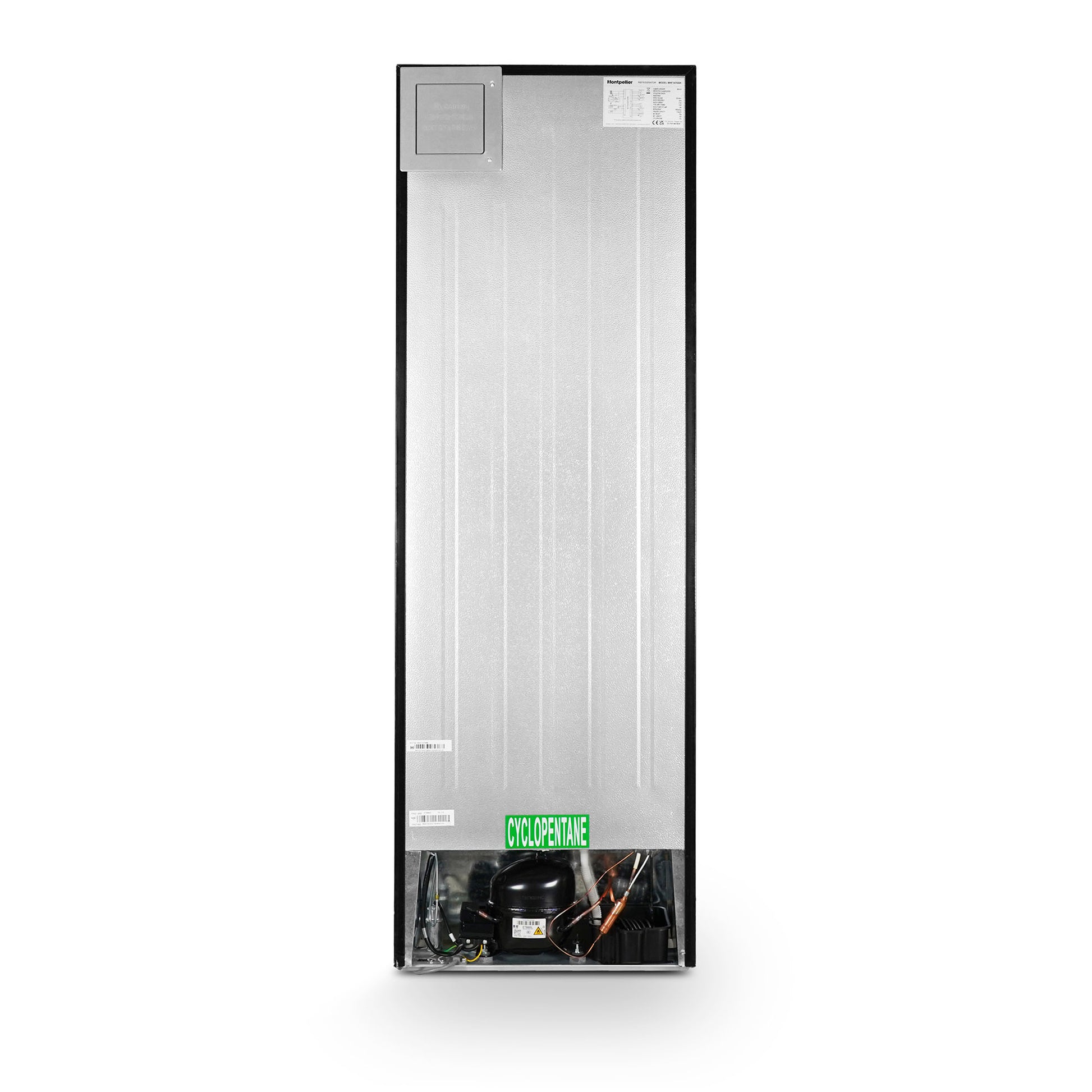 Montpellier MNF167EBK 50/50 No Frost Fridge Freezer in Black