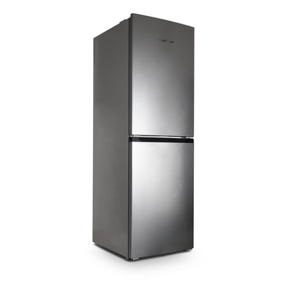 Montpellier MNF167ES 50/50 No Frost Fridge Freezer in Silver