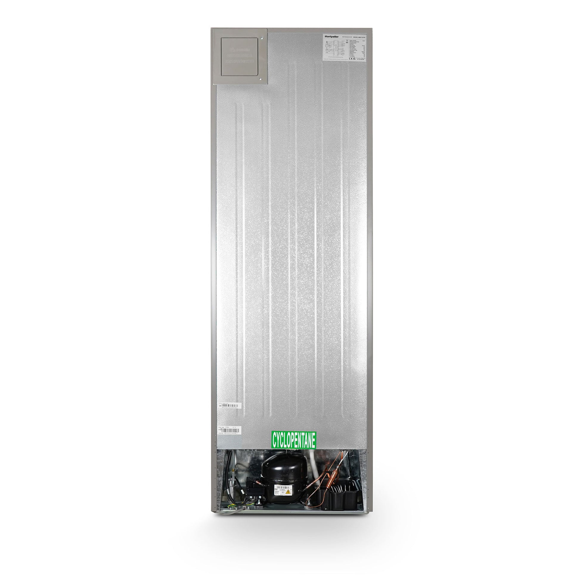 Montpellier MNF167ES 50/50 No Frost Fridge Freezer in Silver