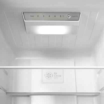 Montpellier MNF167ES 50/50 No Frost Fridge Freezer in Silver