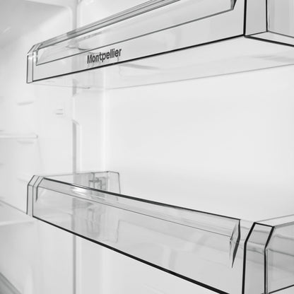Montpellier MNF167ES 50/50 No Frost Fridge Freezer in Silver