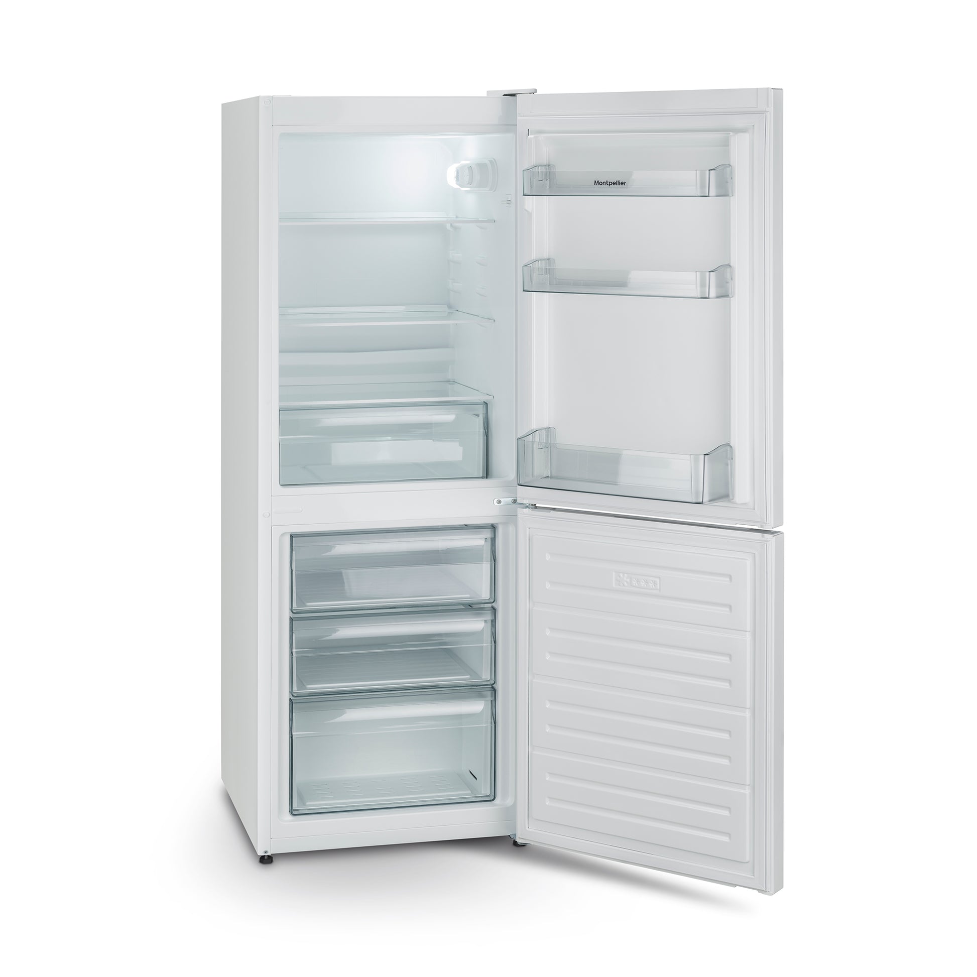 Montpellier MS155EW Low Frost Fridge Freezer in White
