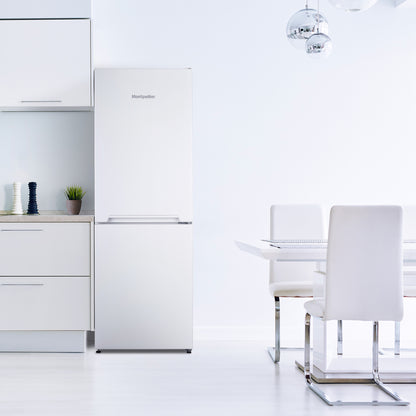 Montpellier MS155EW Low Frost Fridge Freezer in White