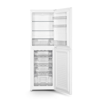 Montpellier MS175EW Fridge Freezer in White
