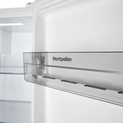 Montpellier MSBS442W American Style Side by Side Fridge Freezer in White