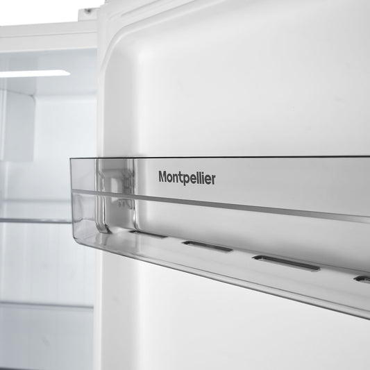 Montpellier MSBS442W American Style Side by Side Fridge Freezer in White