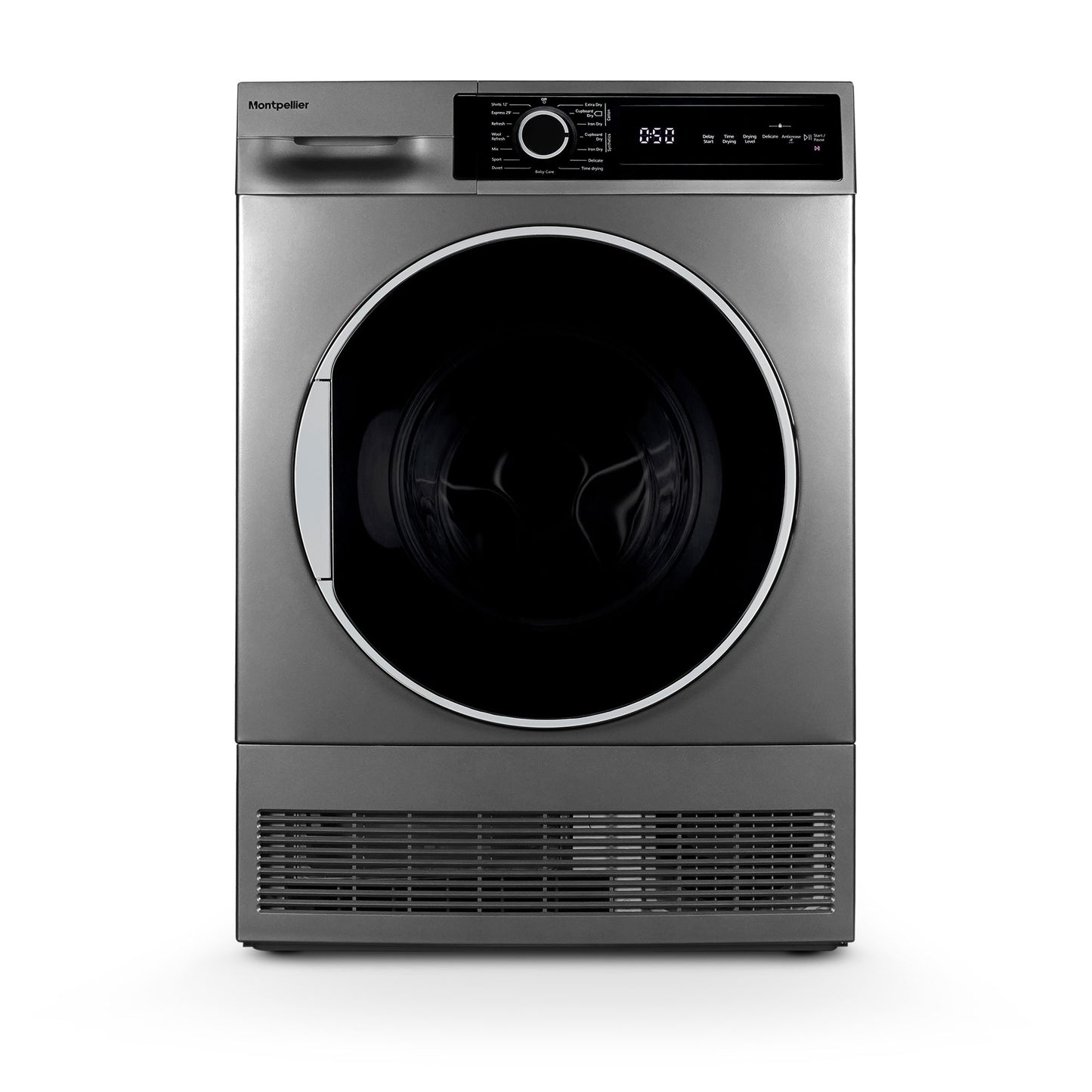 Montpellier MTDC8SDS 8KG CONDENSER SENSOR DRY TUMBLE DRYER - SILVER