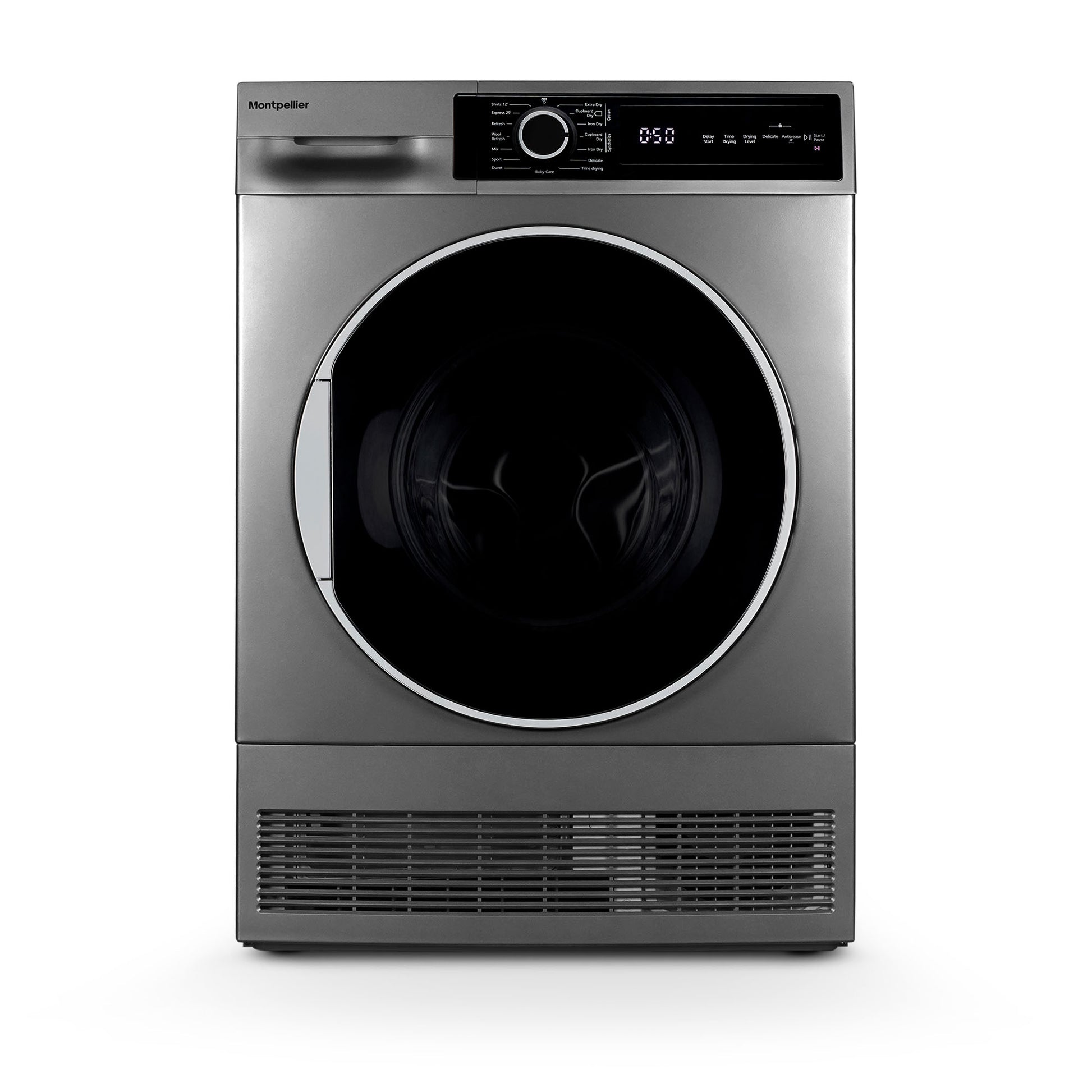 Montpellier MTDC8SDS 8KG CONDENSER SENSOR DRY TUMBLE DRYER - SILVER