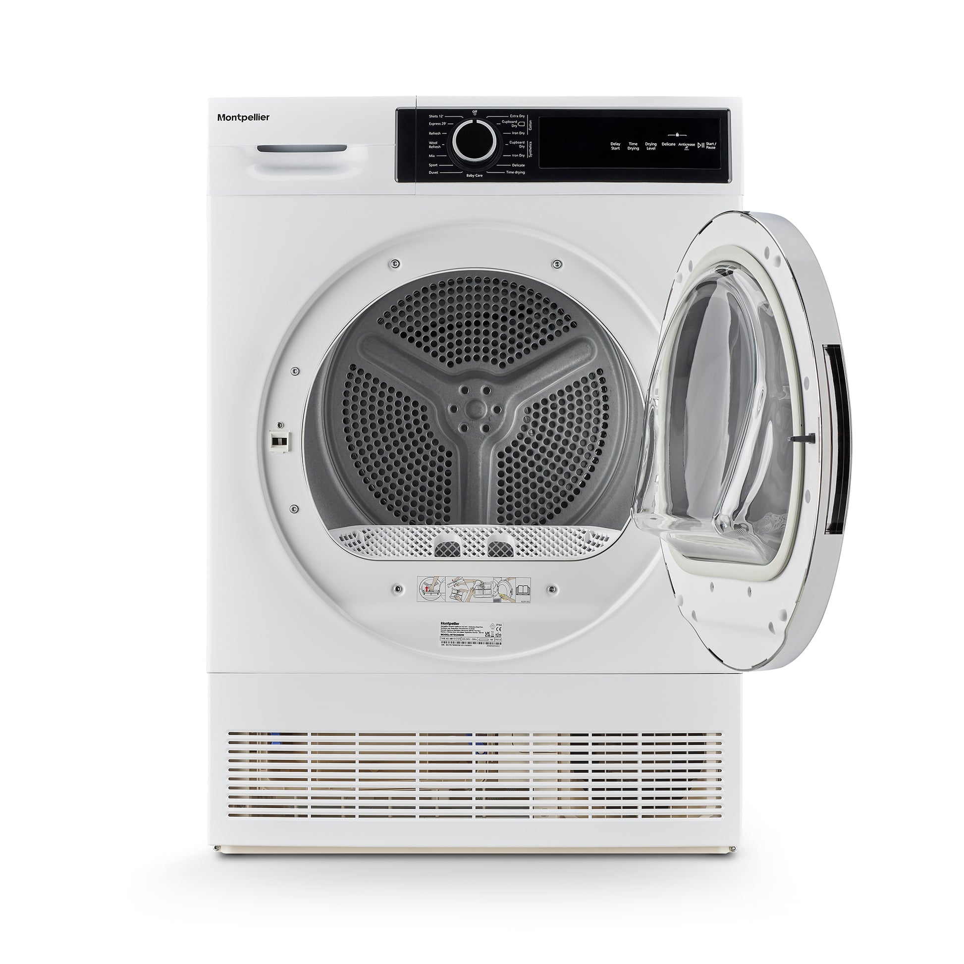 Montpellier MTDC8SDW 8KG CONDENSER SENSOR DRY TUMBLE DRYER - WHITE