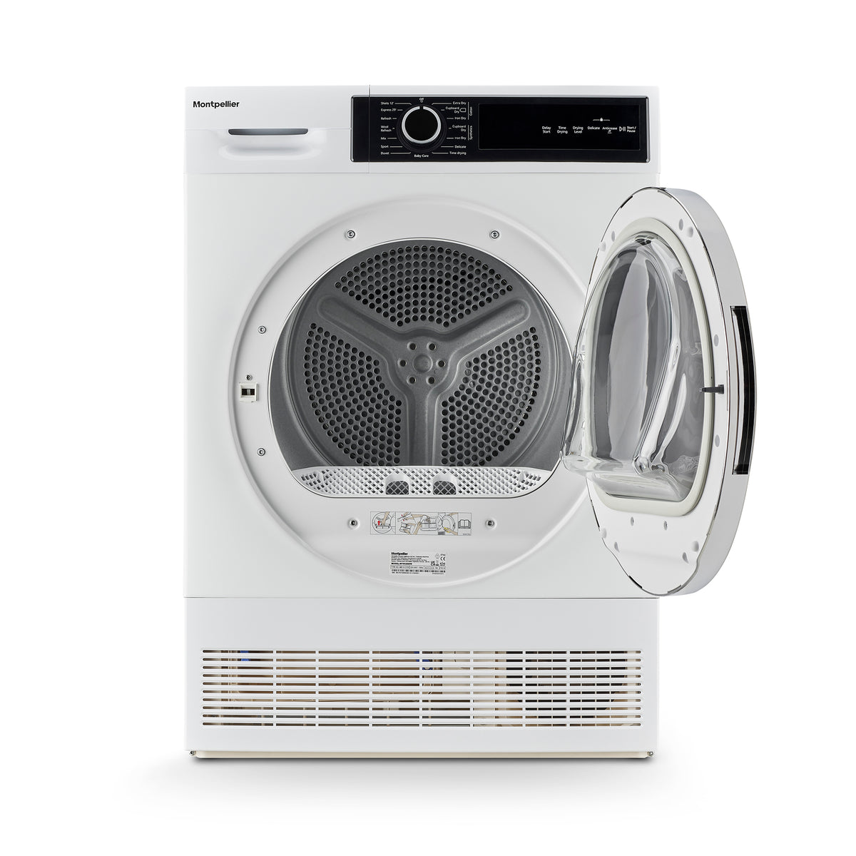 Montpellier MTDC8SDW 8KG CONDENSER SENSOR DRY TUMBLE DRYER - WHITE
