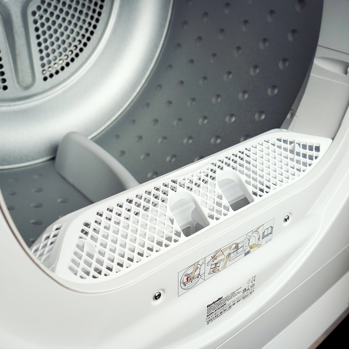 Montpellier MTDC8SDW 8KG CONDENSER SENSOR DRY TUMBLE DRYER - WHITE