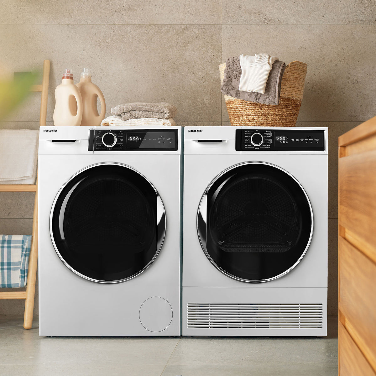 Montpellier MTDC8SDW 8KG CONDENSER SENSOR DRY TUMBLE DRYER - WHITE