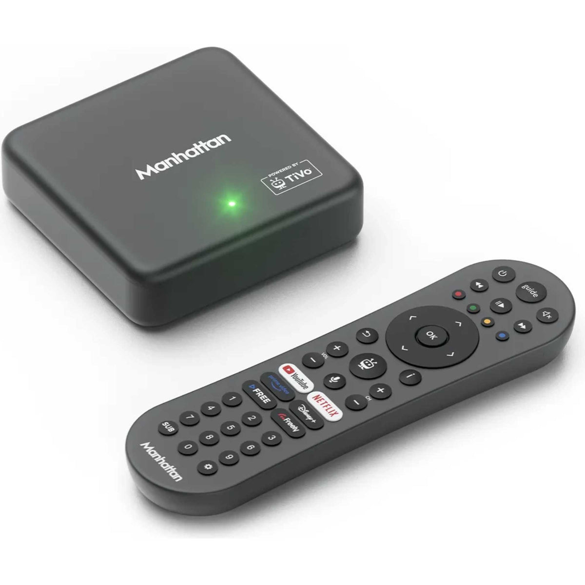 Manhattan Aero 4K TV Streamer with Freely